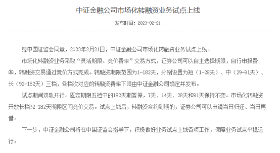 券商板块利好又至！中证金转融资业务试点落地，与上周末利好叠加，将如何影响市场