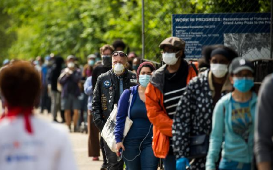 美国上周首次申领失业救济人数下降 此前增加据称因欺诈所致