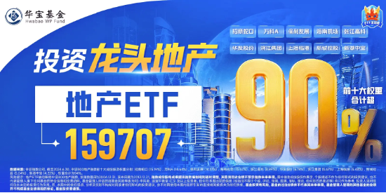 招商蛇口、万科A双双涨逾3%，地产ETF（159707）上涨2.42%！高层重磅支持，收储落地节奏或加快 第3张