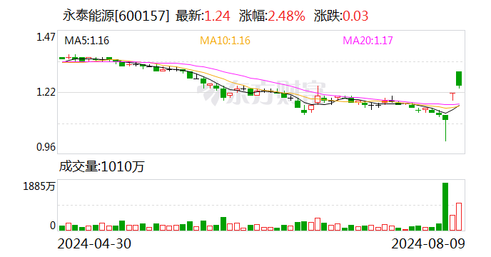 面对“面值退市”危险，“自救”动作频频能否成功让永泰能源彻底脱困？